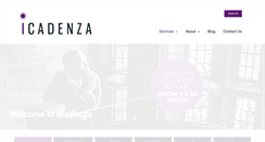 Desktop Screenshot of icadenza.com